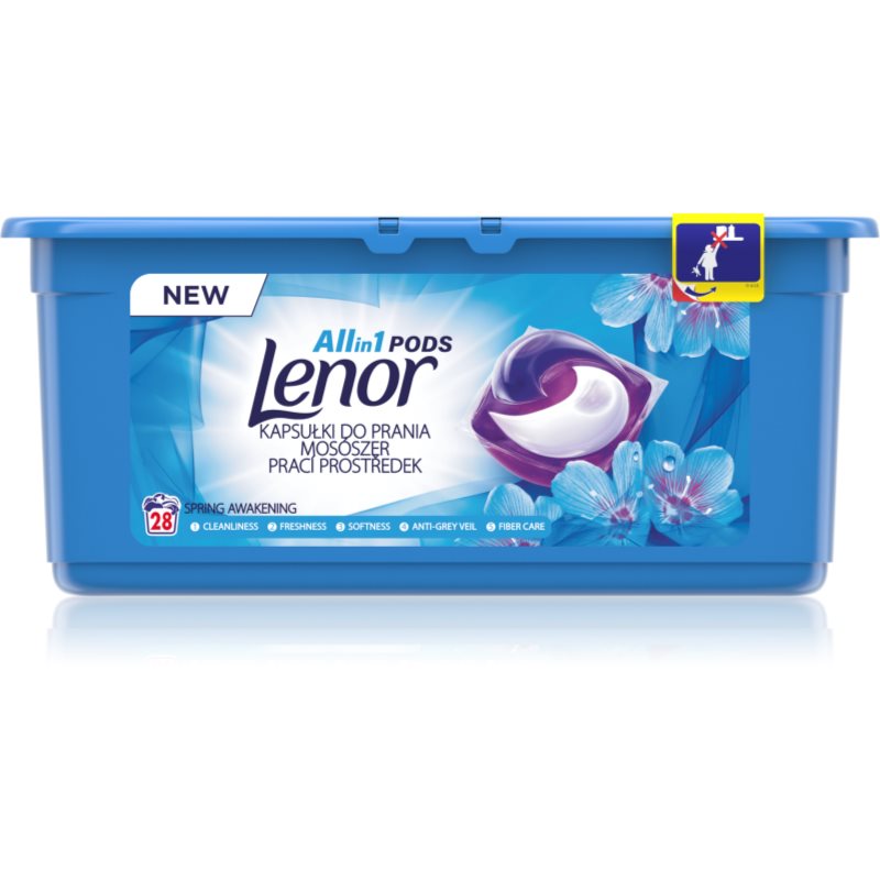 Lenor Spring Awakening kapsle na praní 2 v 1 28 ks