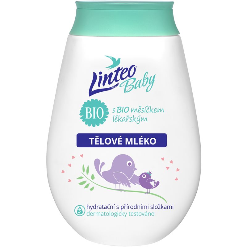 Linteo Baby tělové mléko pro dětskou pokožku 250 ml