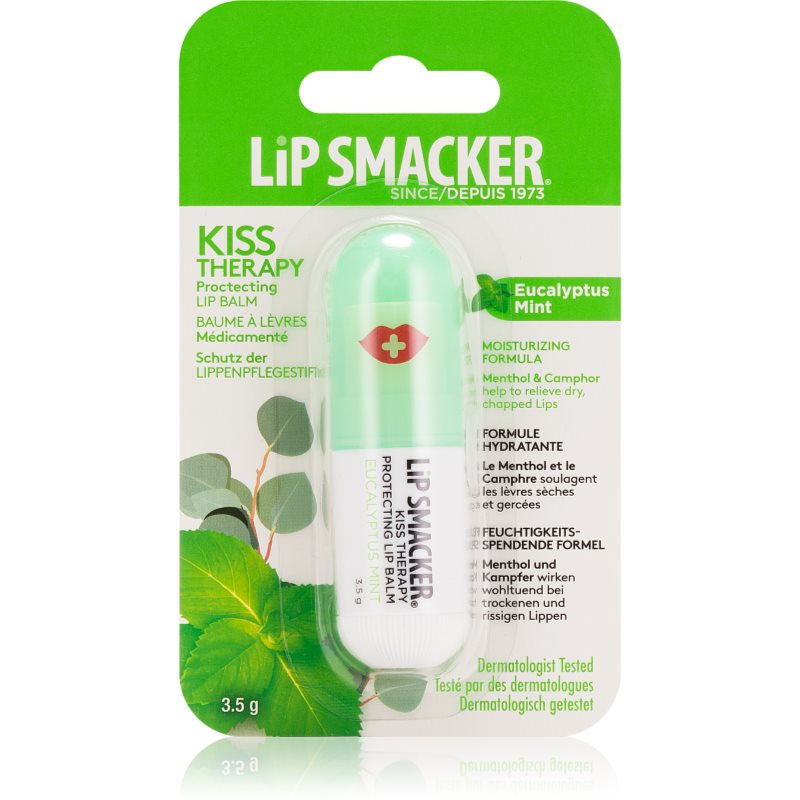 Lip Smacker Kiss Therapy интензивен хидратиращ балсам за устни Eucalyptus Mint 3,5 гр.