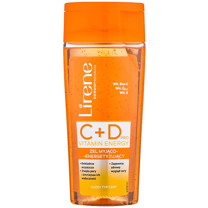 

Lirene C+D Pro Vitamin Energy очищуючий гель з енергетичним ефектом 30
