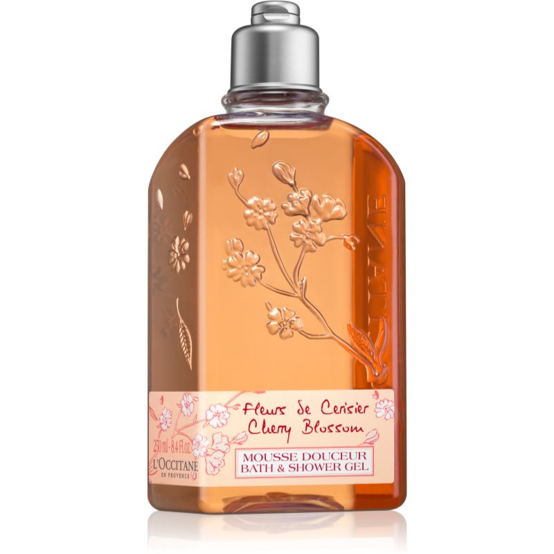 L occitane cherry blossom. L'Occitane Cherry Blossom гель для душа. Гель для душа l'Occitane en Provence. Гель для душа l'Occitane вишневый цвет 250 мл. L'Occitane Cherry Blossom гель для душа "вишневый цвет", 250 мл.