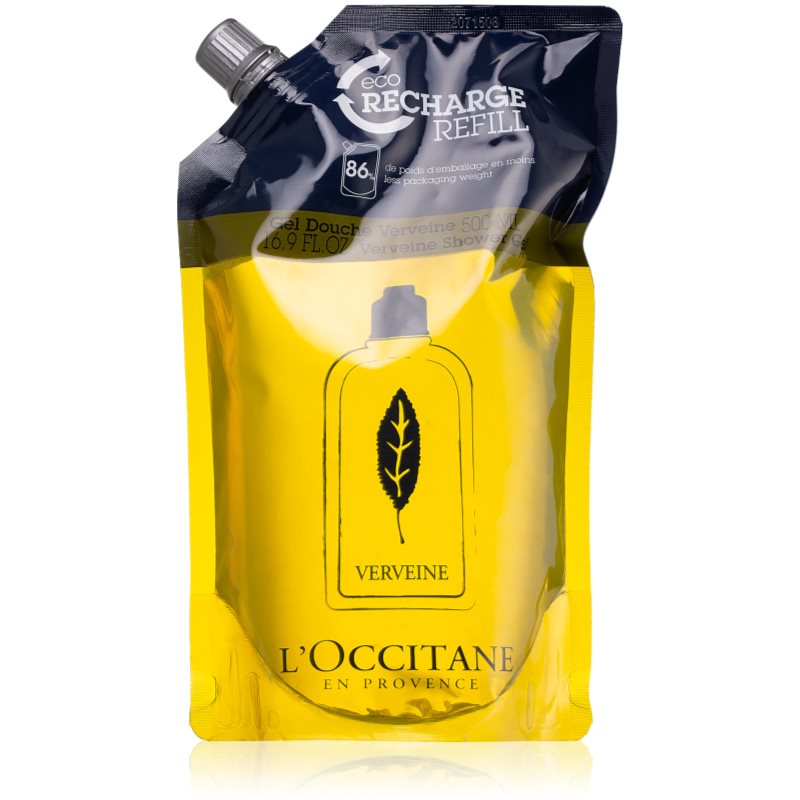 L’Occitane Verveine душ гел за жени  náhradní náplň 500 мл.