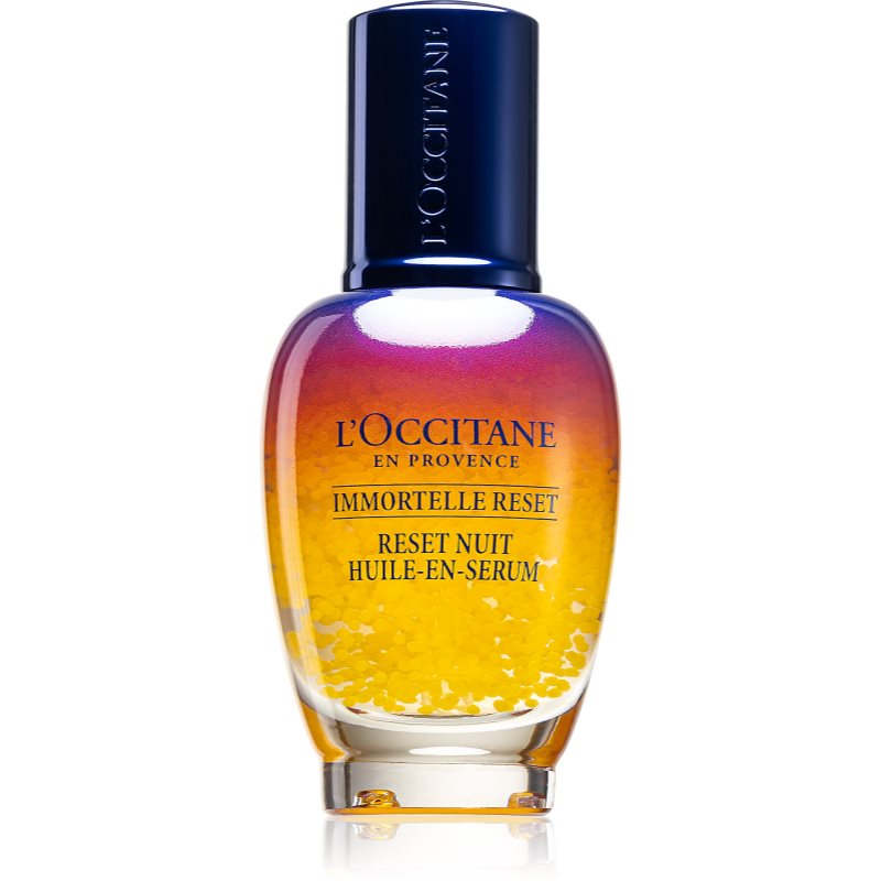 L’Occitane Immortelle Reset подхранващ нощен серум против бръчки 30 мл.