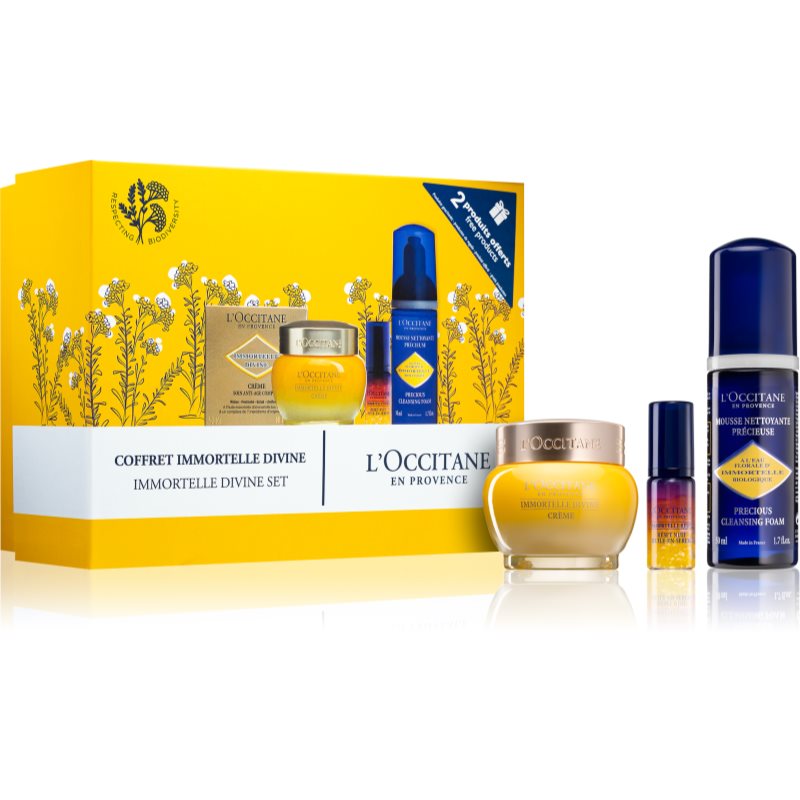 

L’Occitane Immortelle Divine подарунковий набір (проти зморшок