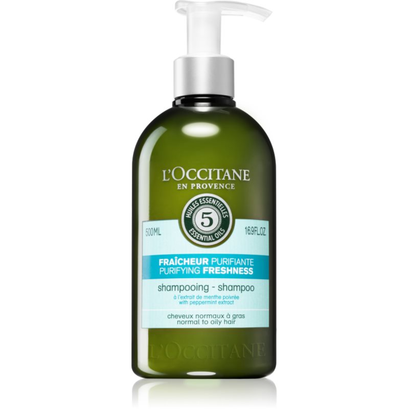 L’Occitane Aromachologie osvěžující šampon 500 ml
