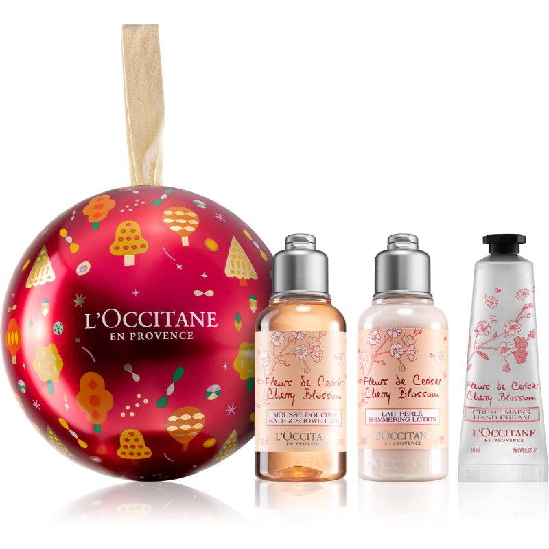 

L’Occitane Fleurs de Cerisier подарунковий набір Cherry Blossom (для жінок) ІІ