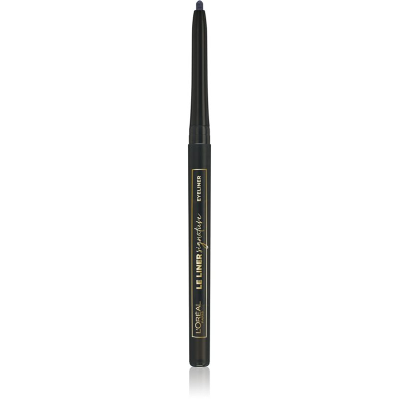 L’Oréal Paris Le Liner Signature дълготраен молив за очи цвят 01 Noir Cashmere