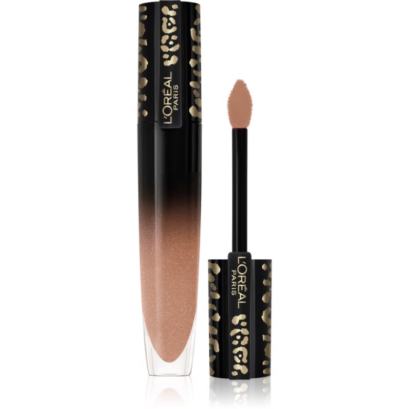 L’Oréal Paris Brilliant Signature Wild Nudes tekutá rtěnka s vysokým leskem odstín 316 Be Feline 7 ml