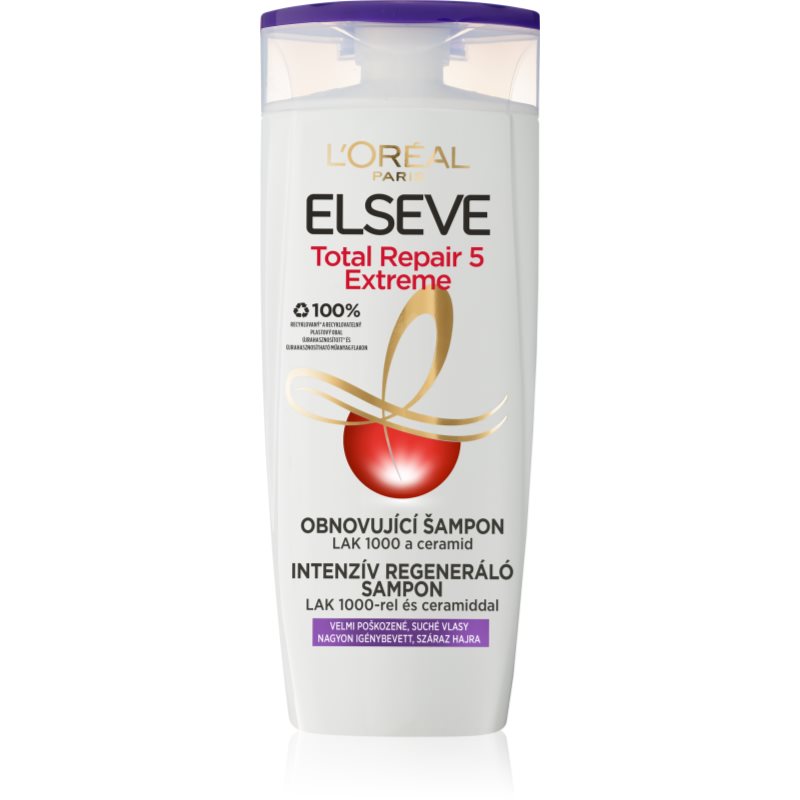 L’Oréal Paris Elseve Total Repair Extreme obnovující šampon pro suché a poškozené vlasy 400 ml
