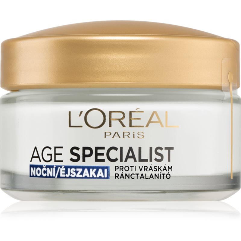 L’Oréal Paris Age Specialist 35+ нощен крем  против бръчки 50 мл.