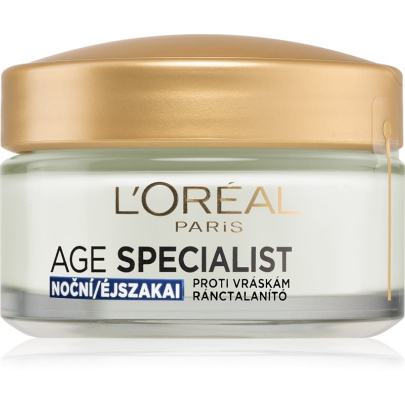 L’Oréal Paris Age Specialist 45+ нощен крем  против бръчки 50 мл.