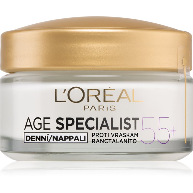 L’Oréal Paris Age Specialist 55+ дневен крем  против бръчки 50 мл.