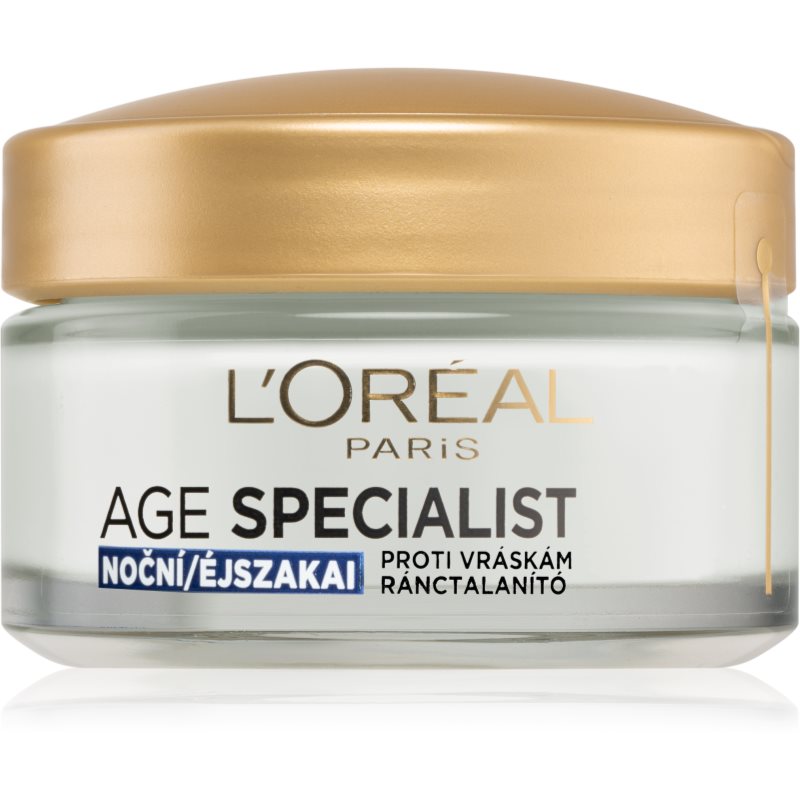 L’Oréal Paris Age Specialist 55+ нощен крем  против бръчки 50 мл.