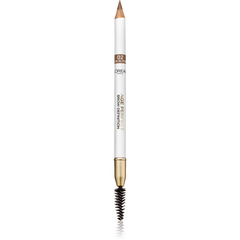 L’Oréal Paris Age Perfect Brow Definition молив за вежди цвят 02 Ash Blond 1 гр.