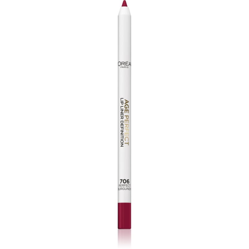 L’Oréal Paris Age Perfect молив-контур за устни цвят 706 Perfect Burgundy