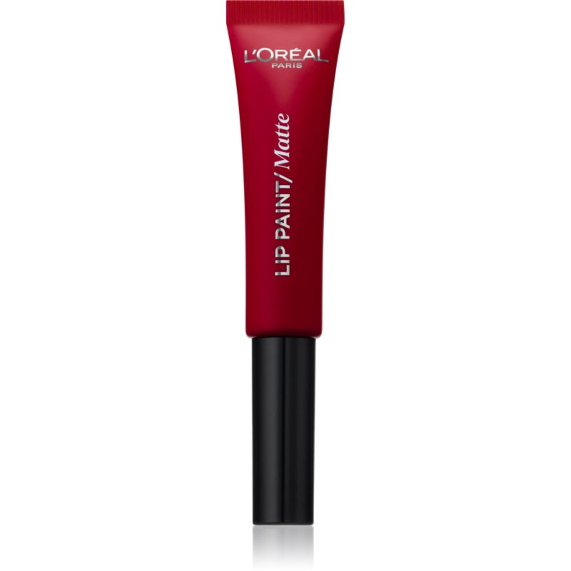 L’Oréal Paris Lip Paint течно червило с матиращ ефект цвят 205 Apocalypse Red 8 мл.