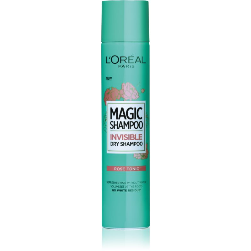 

L’Oréal Paris Magic Shampoo Rose Tonic сухий шампунь для об'єму волосся, який не лишає білих слідів
