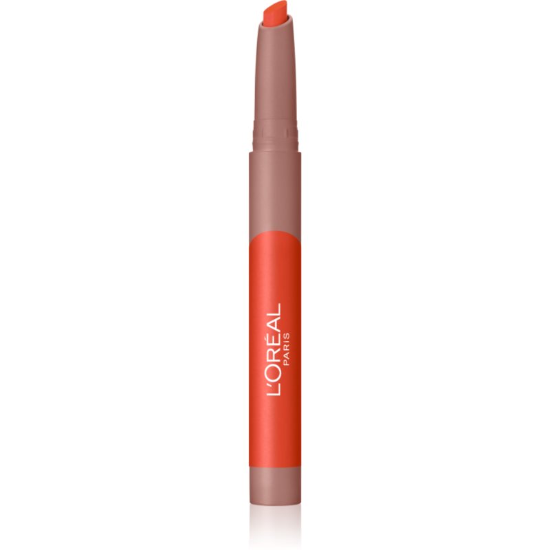 L’Oréal Paris Infallible Matte Lip Crayon стик-червило с матиращ ефект цвят 103 Maple Dream 2,5 гр.