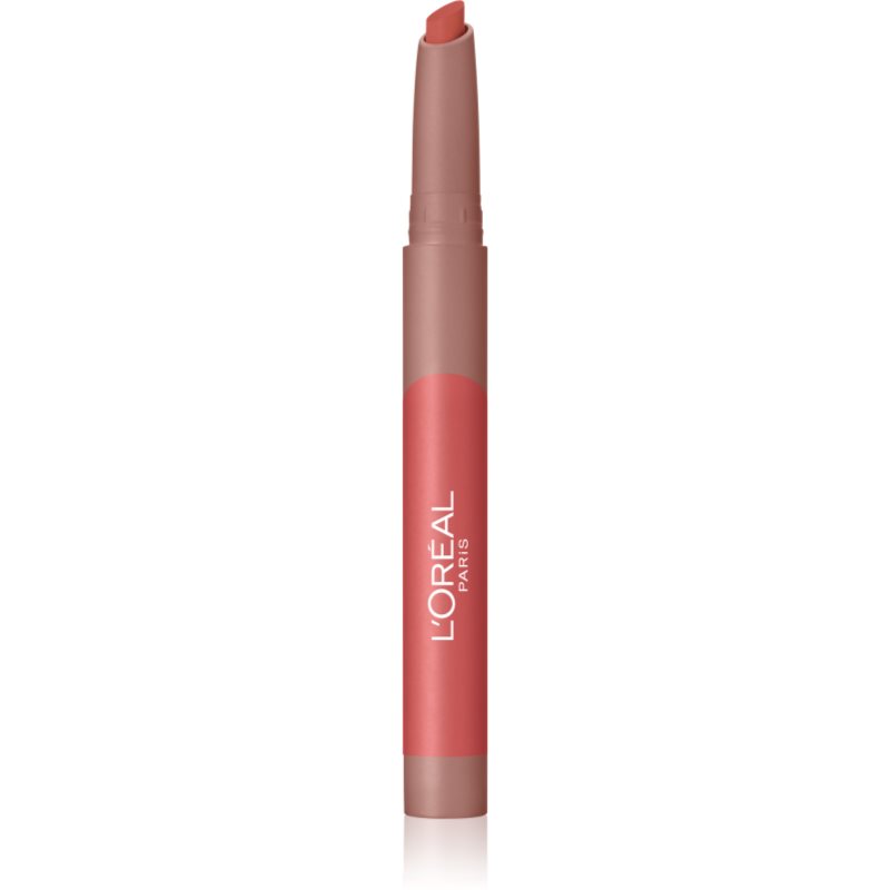 L’Oréal Paris Infallible Matte Lip Crayon стик-червило с матиращ ефект цвят 105 Sweet & Salty 2,5 гр.