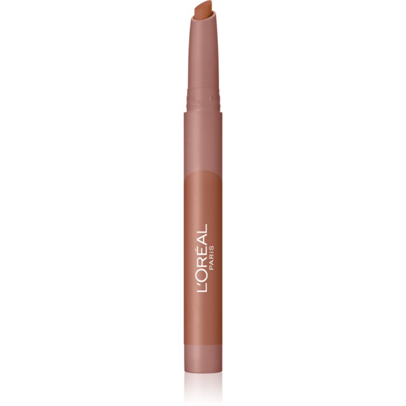 L’Oréal Paris Infallible Matte Lip Crayon rtěnka v tužce s matným efektem odstín 104 Très Sweet 2,5 g