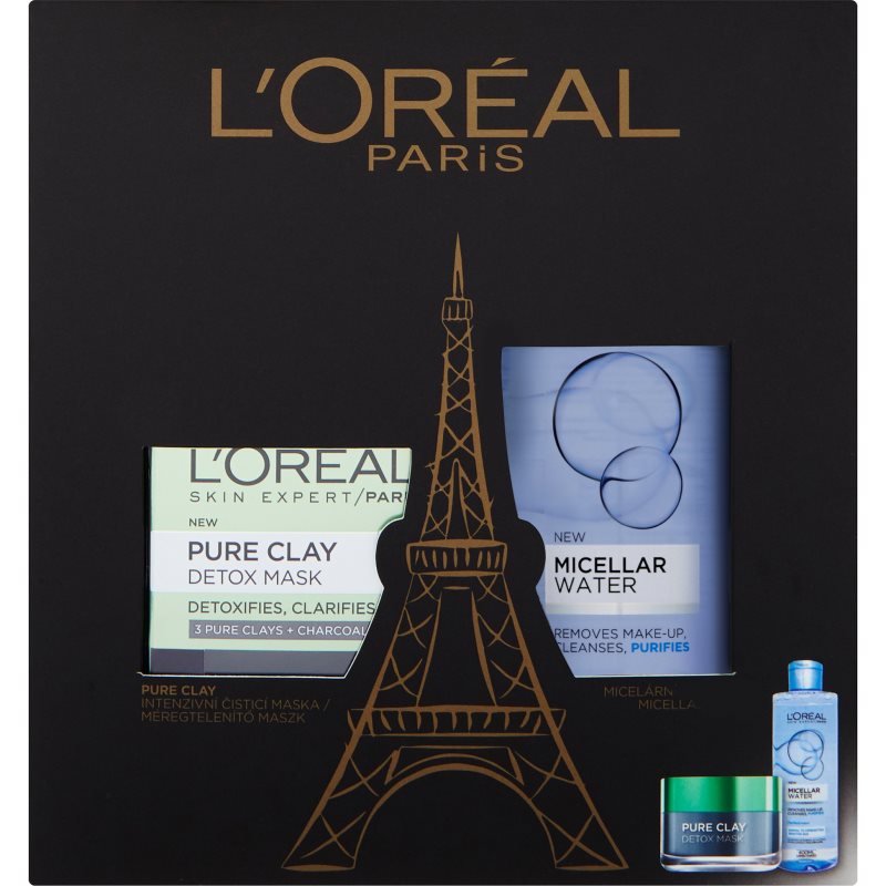 

L’Oréal Paris Pure Clay косметичний набір I. для жінок