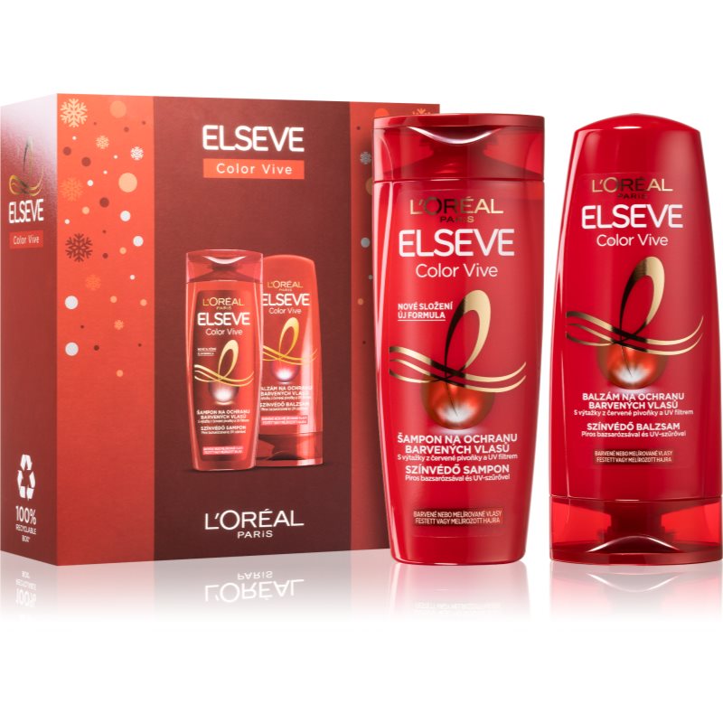 L’Oréal Paris Elseve Color-Vive kosmetická sada (pro barvené vlasy)