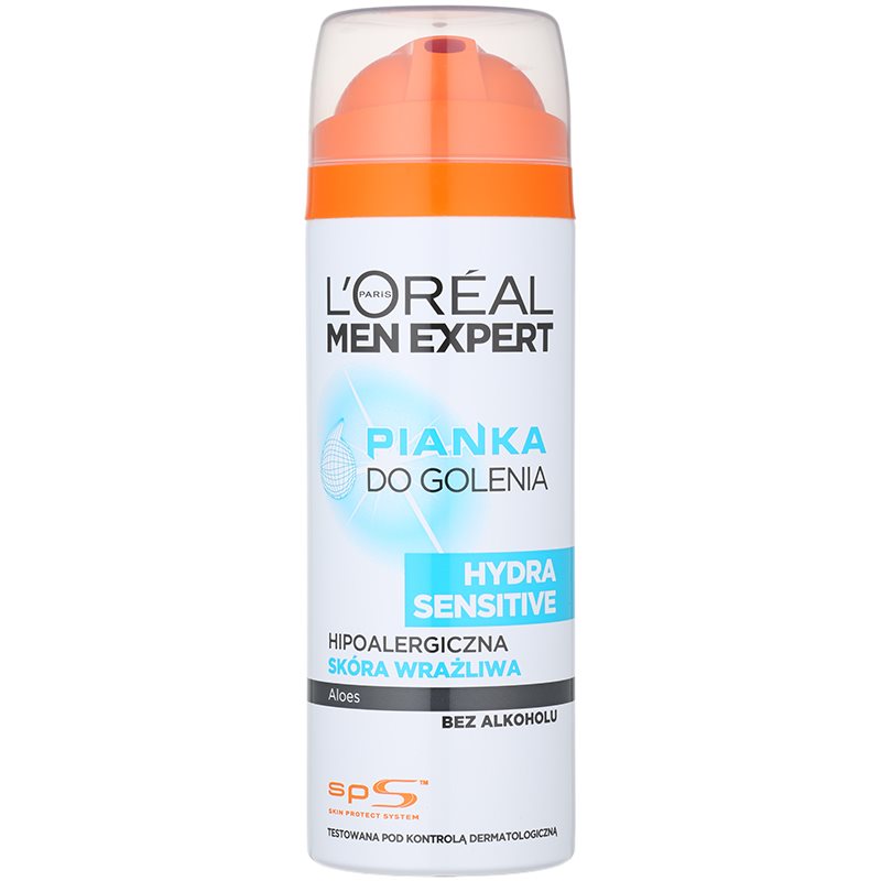 

L’Oréal Paris Men Expert Hydra Sensitive піна для гоління без алкоголя