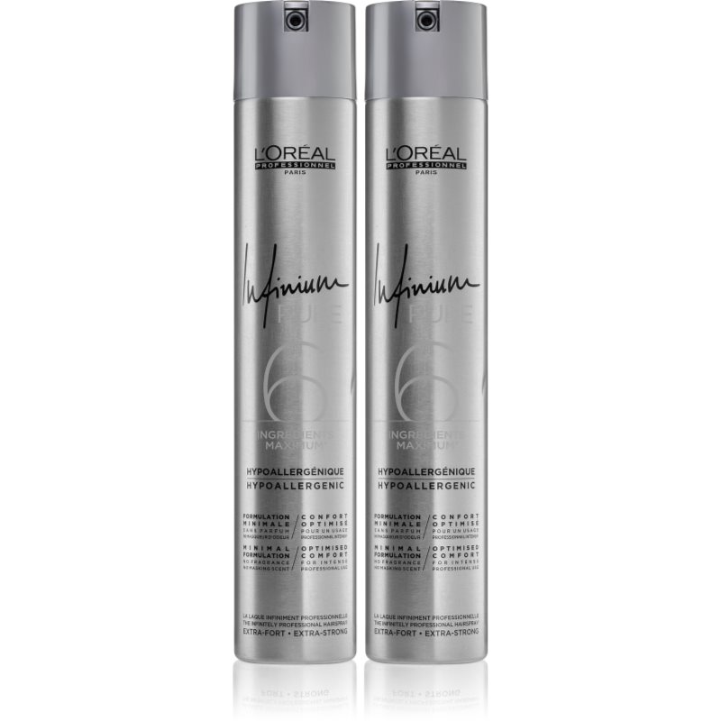 L’Oréal Professionnel Infinium Pure изгодна опаковка (за фиксиране и оформяне)