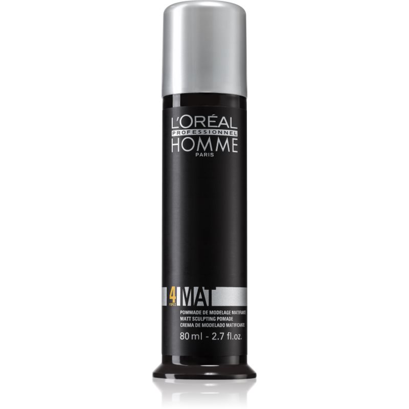 L’Oréal Professionnel Homme 4 Force Mat моделираща паста  за матиране 80 мл.