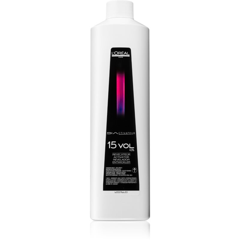 L’Oréal Professionnel Diactivateur активираща емулсия 15 Vol. 4,5 %  1000 мл.