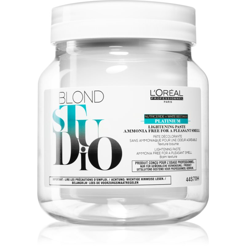 L’Oréal Professionnel Blond Studio Platinium изсветляваща крем без амоняк 500 мл.