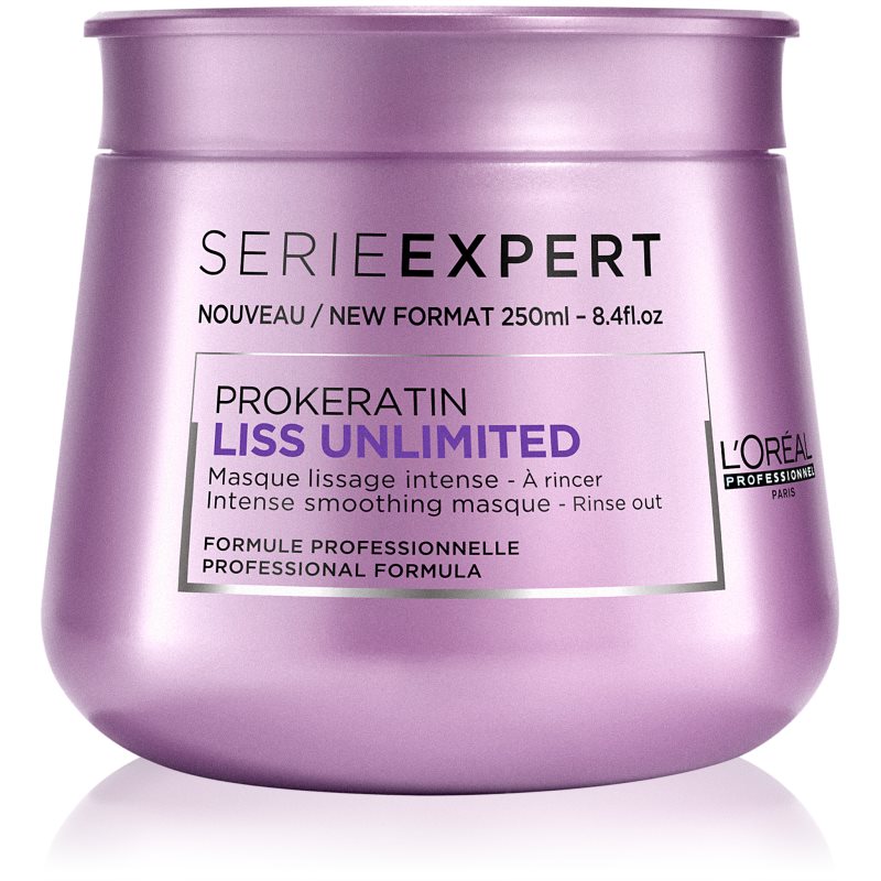 L’Oréal Professionnel Serie Expert Liss Unlimited интензивна маска за изглаждане на косата 250 мл.