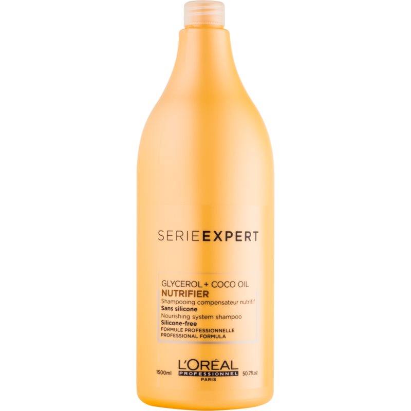 L’Oréal Professionnel Serie Expert Nutrifier подхранващ шампоан  с кокосово масло без силикони 1500 мл.