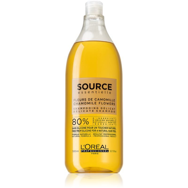 L’Oréal Professionnel Source Essentielle Calendula Flowers & Chamomile Flowers нежен шампоан За коса 1500 мл.