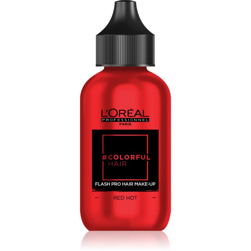 L’Oréal Professionnel Colorful Hair Pro Hair Make-up еднодневен грим за коса цвят Red Hot 60 мл.