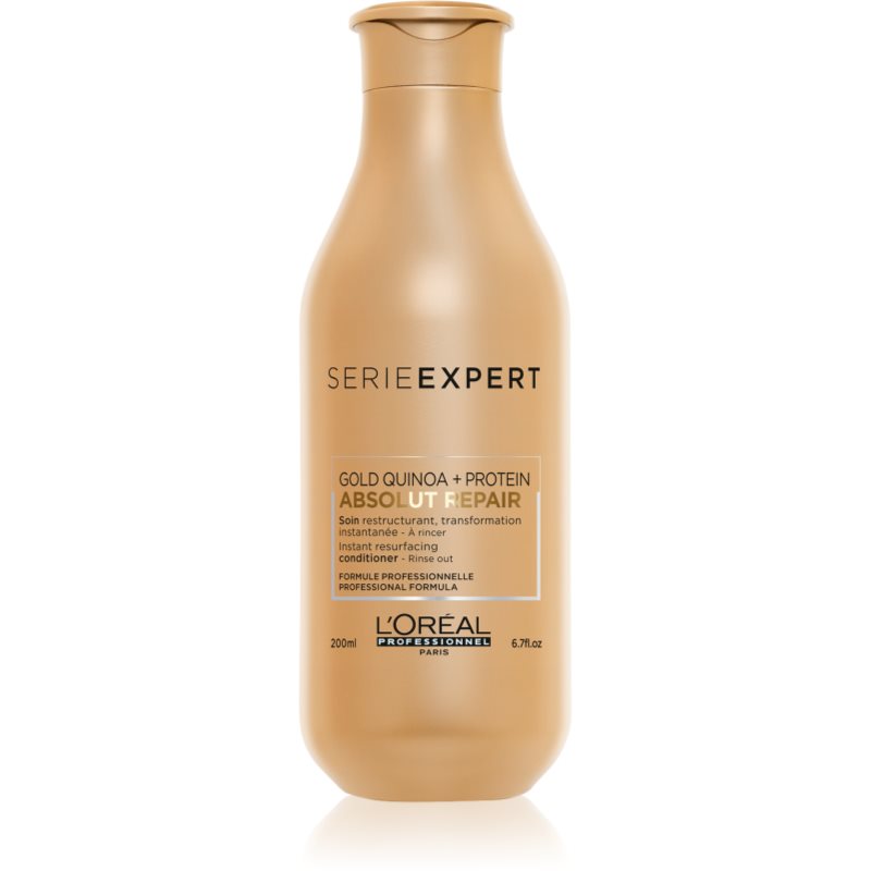 L’Oréal Professionnel Serie Expert Absolut Repair Gold Quinoa + Protein възстановителна грижа за силно увредена коса 200 мл.