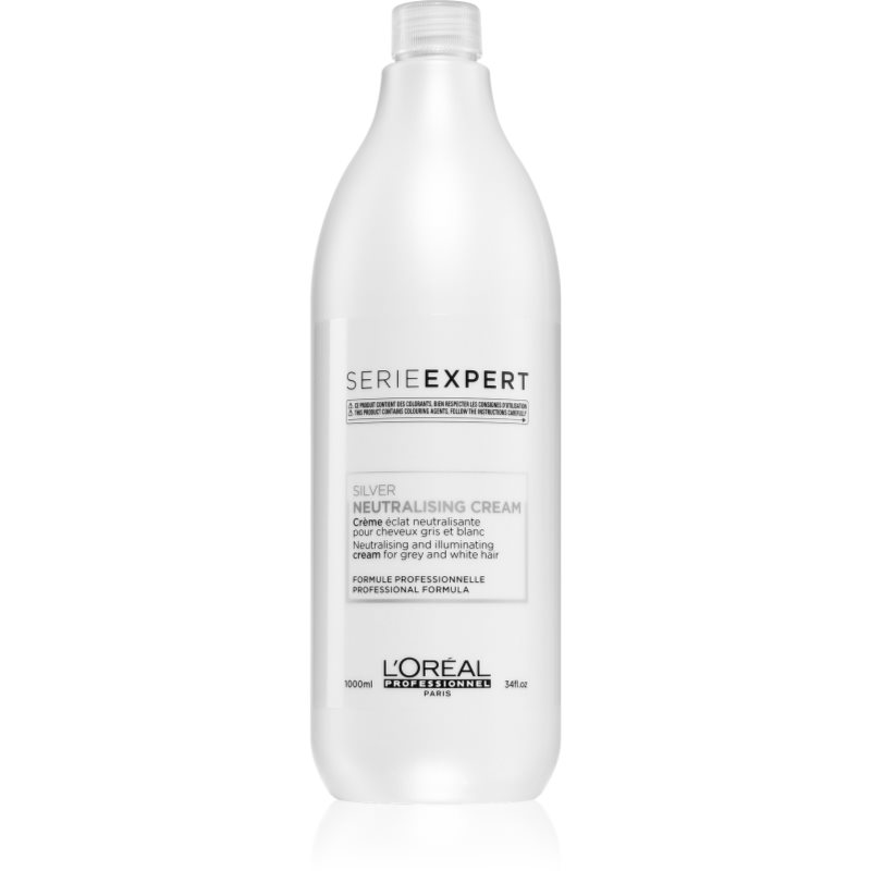 L’Oréal Professionnel Serie Expert Silver козметика за коса неутрализиращ жълтеникавите оттенъци 1000 мл.