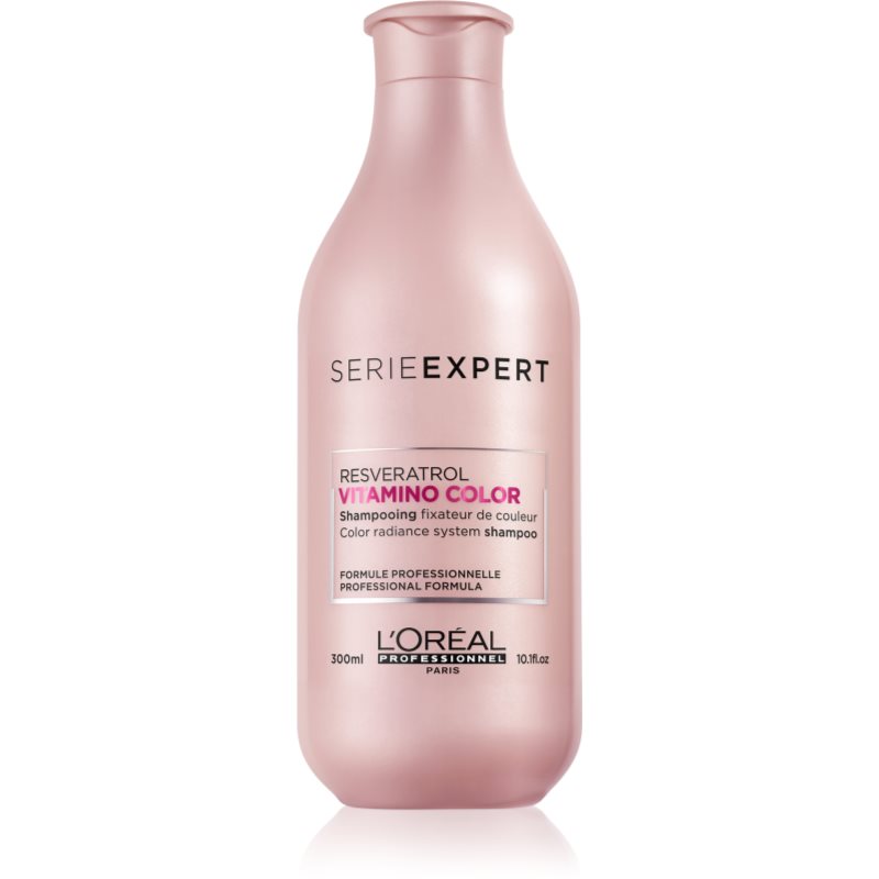 L’Oréal Professionnel Serie Expert Vitamino Color Resveratrol подсилващ шампоан за боядисана коса 300 мл.