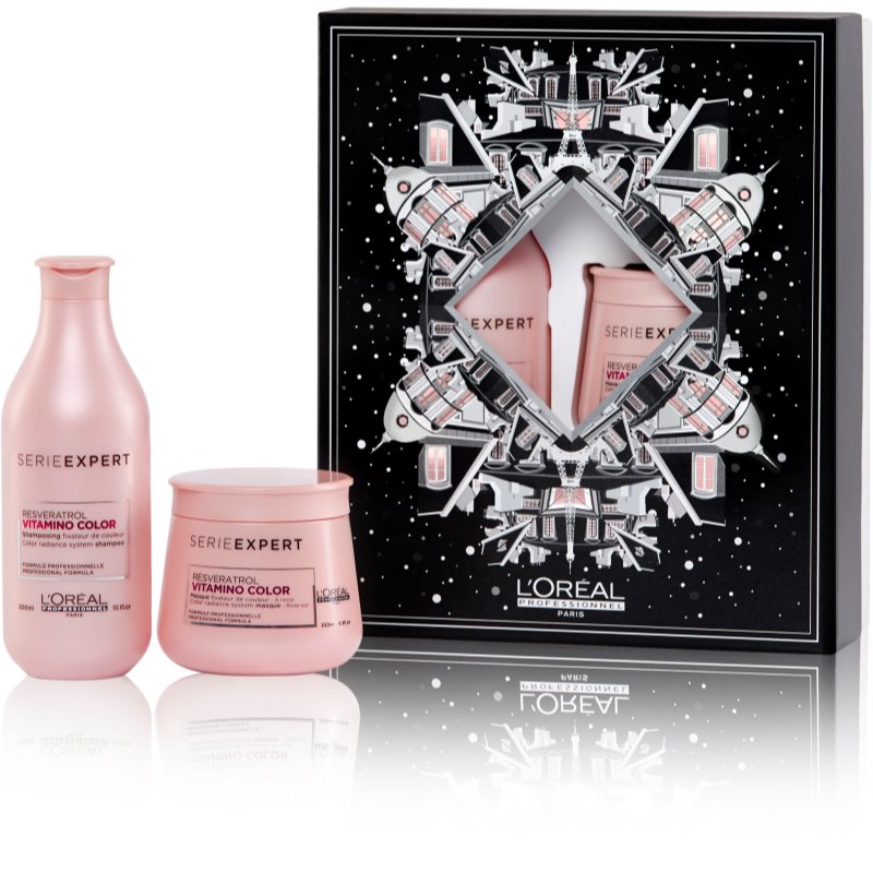 L’Oréal Professionnel Serie Expert Vitamino Color Resveratrol dárková sada (pro barvené vlasy)
