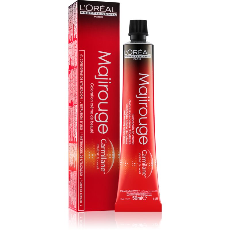 L’Oréal Professionnel Majirouge barva na vlasy odstín C 6,64 Carmilane/Rubilane 50 ml