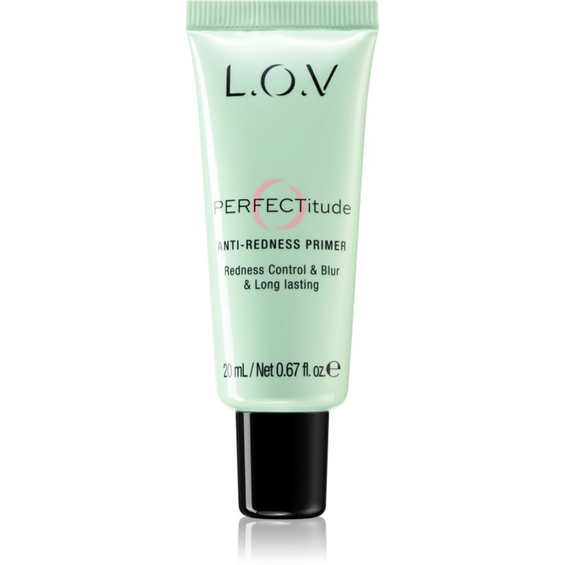 L.O.V. PERFECTitude rozjasňující podkladová báze pod make-up pro citlivou a zarudlou pleť 20 ml