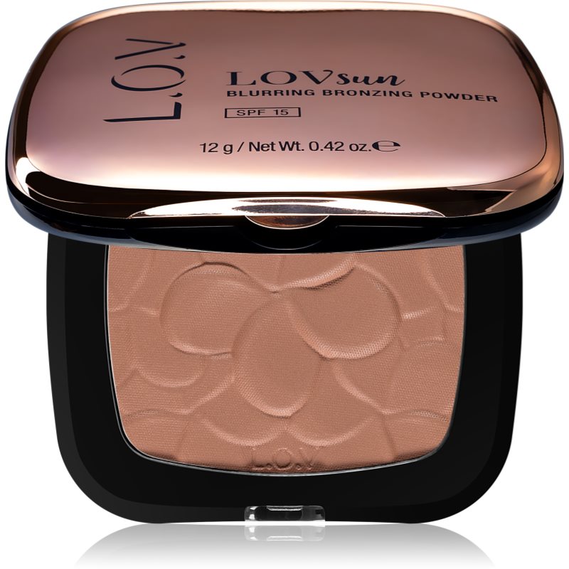 L.O.V. LOVsun bronzer odstín 010 Sensual Caramel 12 g