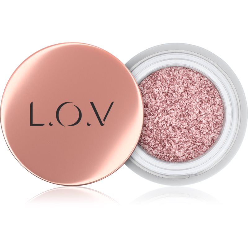 L.O.V. The Galaxy сенки за очи и очни линии в едно цвят 500  Rosé Exposed 6 гр.