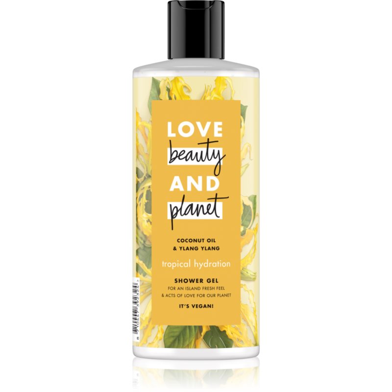 Love Beauty & Planet Tropical Hydration jemný sprchový gel 500 ml