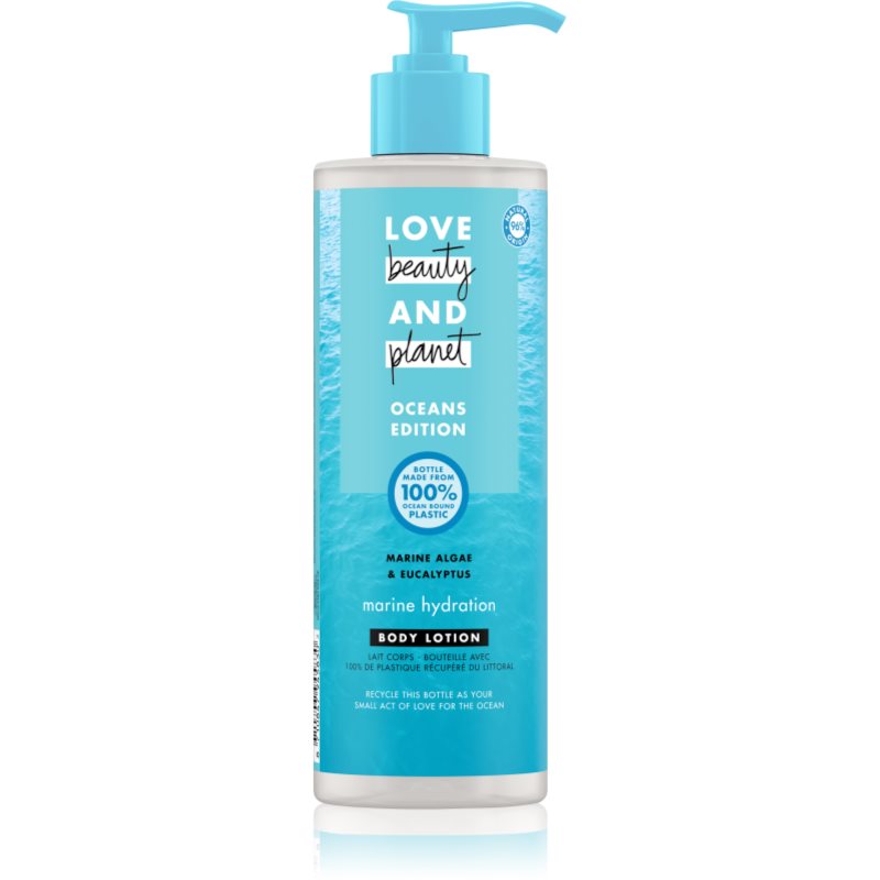 Love Beauty & Planet Oceans Edition Wave of Hydration хидратиращо мляко за тяло 400 мл.