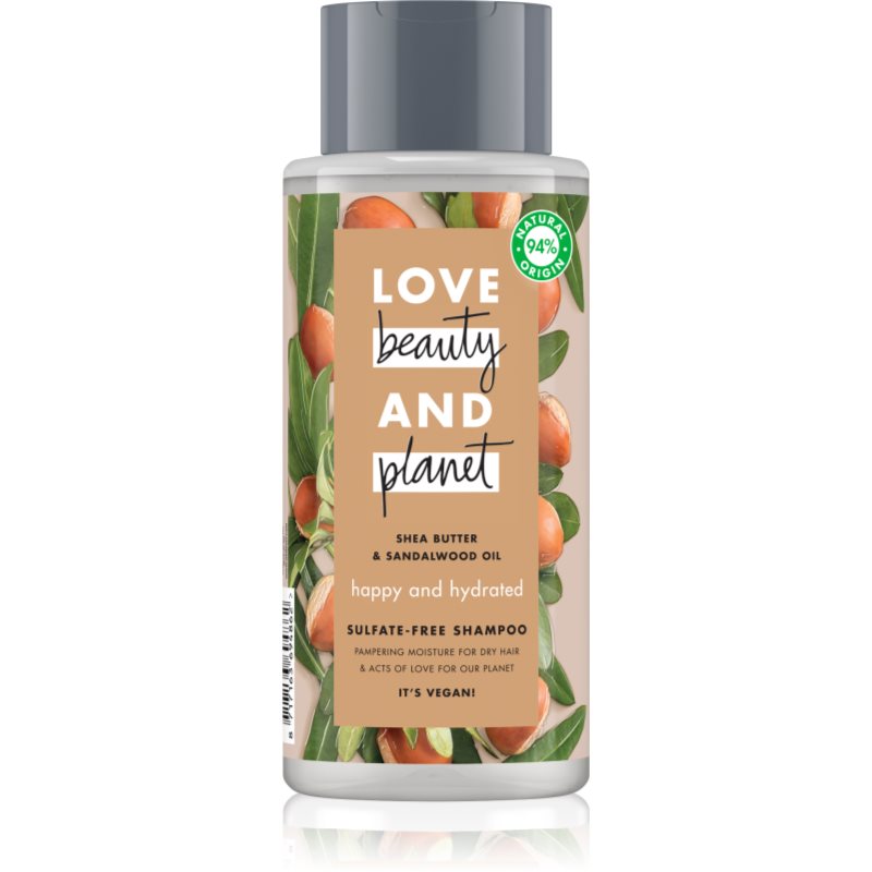 Love Beauty & Planet Happy and Hydrated šampon pro suché vlasy 400 ml