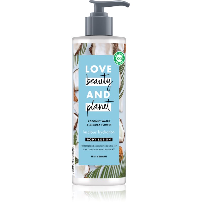 Love Beauty & Planet Luscious Hydration хидратиращо мляко за тяло 400 мл.