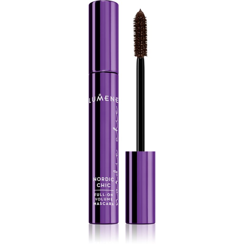 Lumene Nordic Chic Full-on Volume Mascara спирала за екстра обем цвят Deep Brown