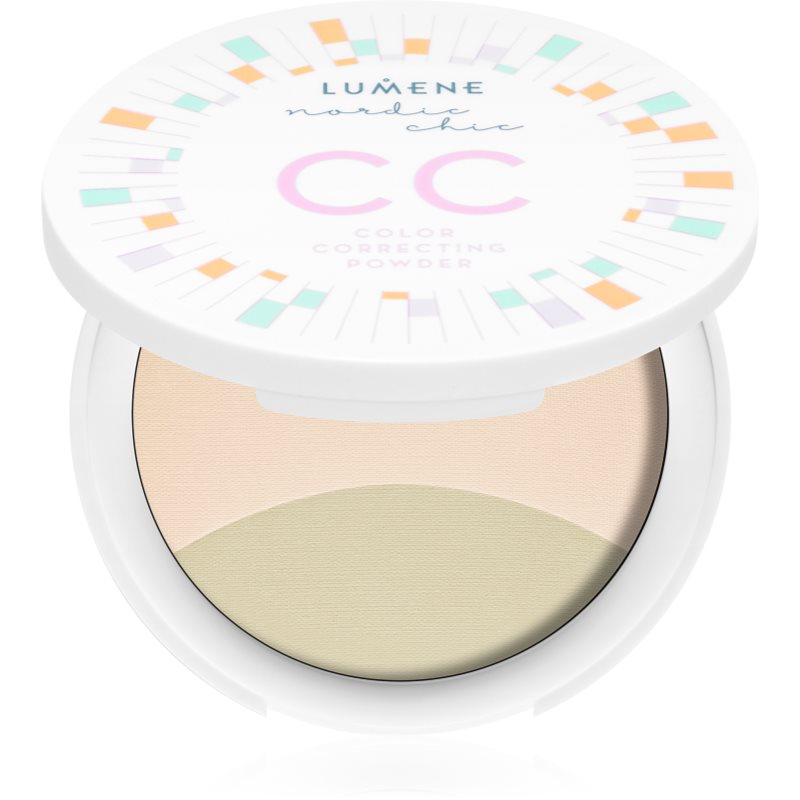 Lumene Nordic Chic CC krémový pudr pro sjednocení barevného tónu pleti odstín 1