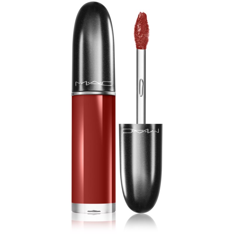 MAC Cosmetics  Retro Matte Liquid Lipcolour матиращо течно червило цвят Carnivorous 5 мл.